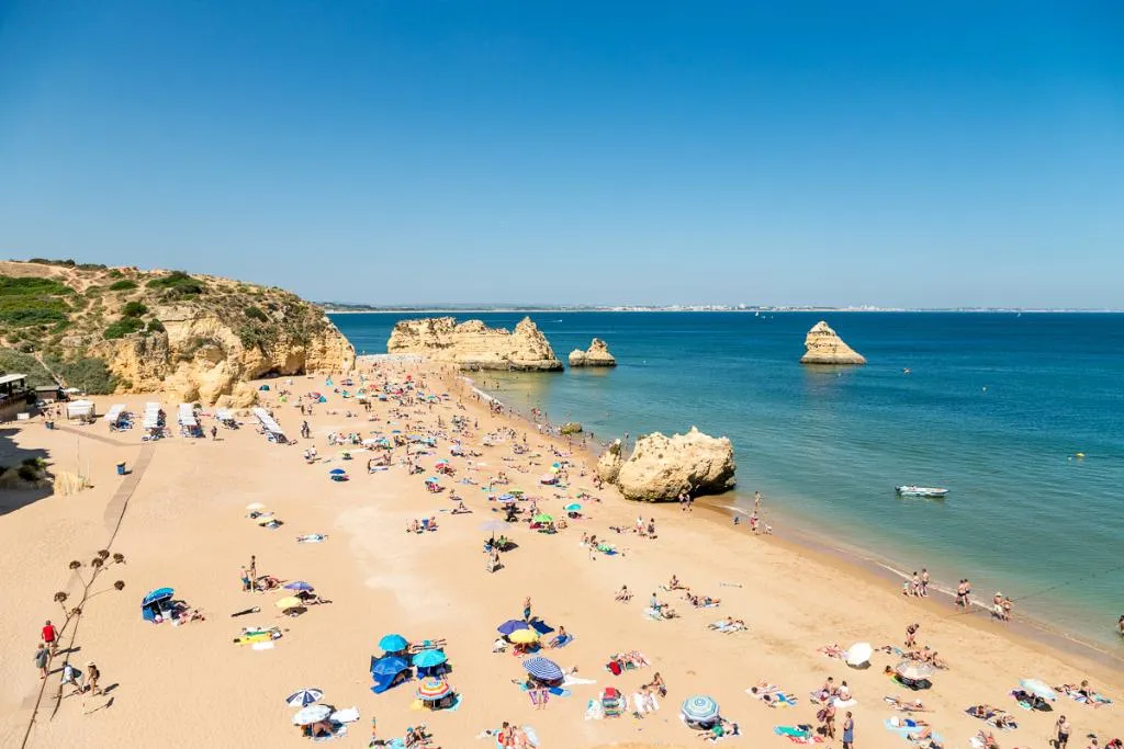 Beach, Carvi Beach Hotel, Algarve