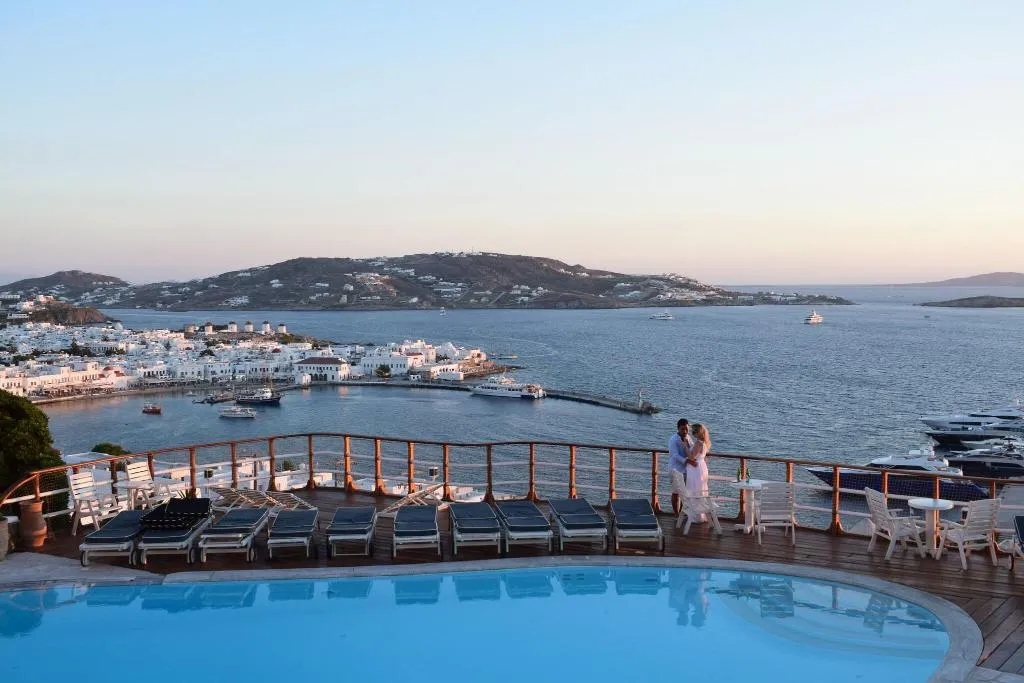 Terrace, Mykonos View Hotel, Mykonos