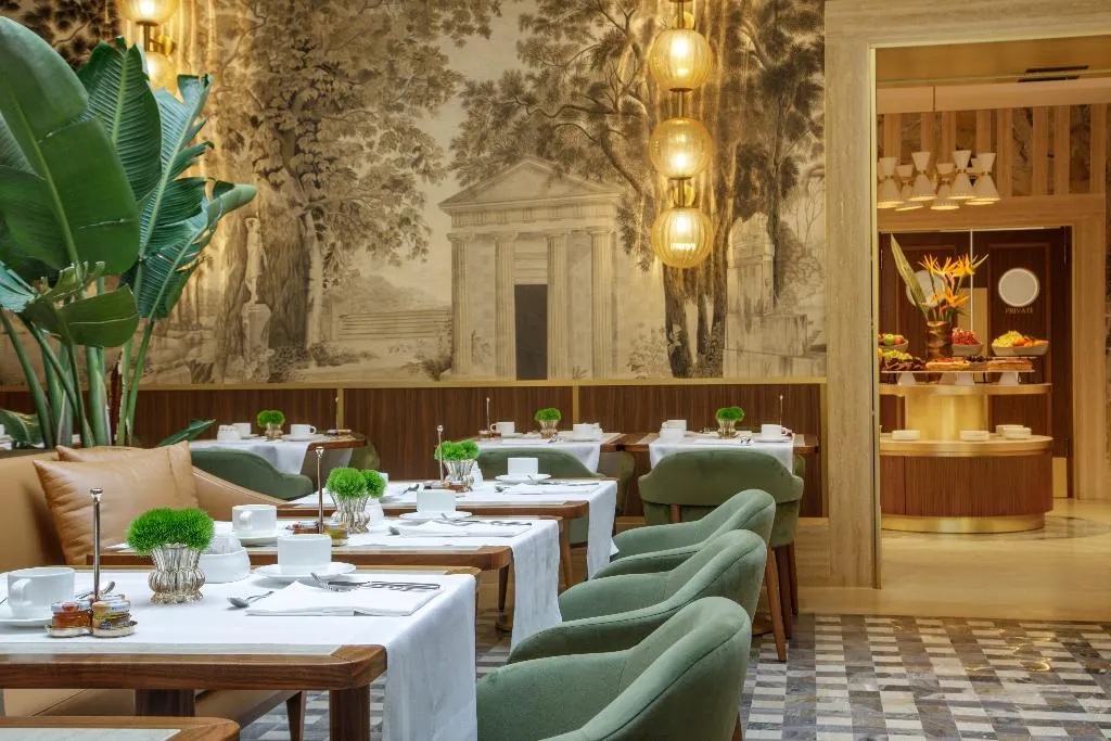 Restaurant, Hotel Imperiale, Rome