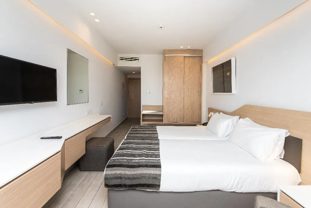 Double or Twin SIDE SEA VIEW Room, Evalena Beach Hotel, Cyprus