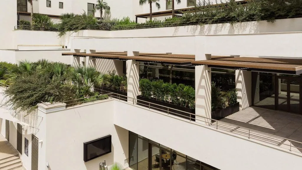Terrace, Novotel Tunis Lac, Tunisia