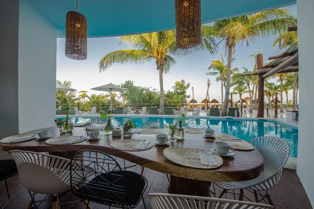Restaurant, Villas Hm Palapas Del Mar, Cancun Area