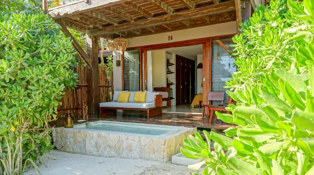 Room SEA VIEW WITH PRIVATE POOL Room, La Zebra Tulum, a Small Luxury Hotel, Cancun Area