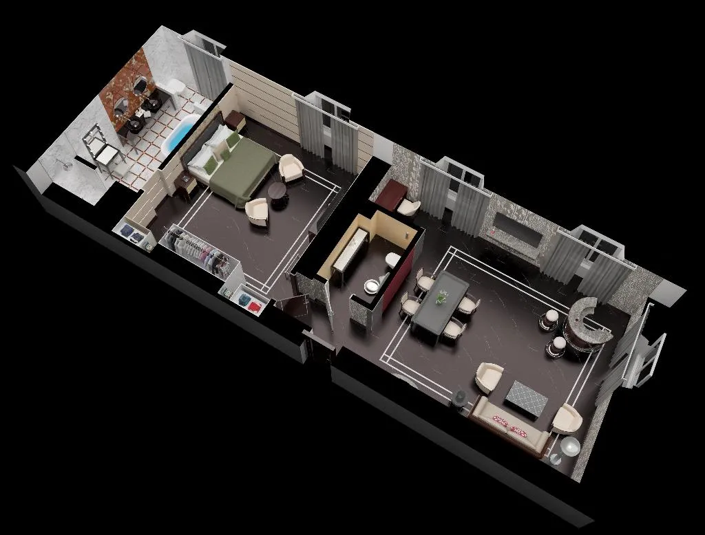 SUITE SUPERIOR Room, Baglioni Hotel Regina, Rome