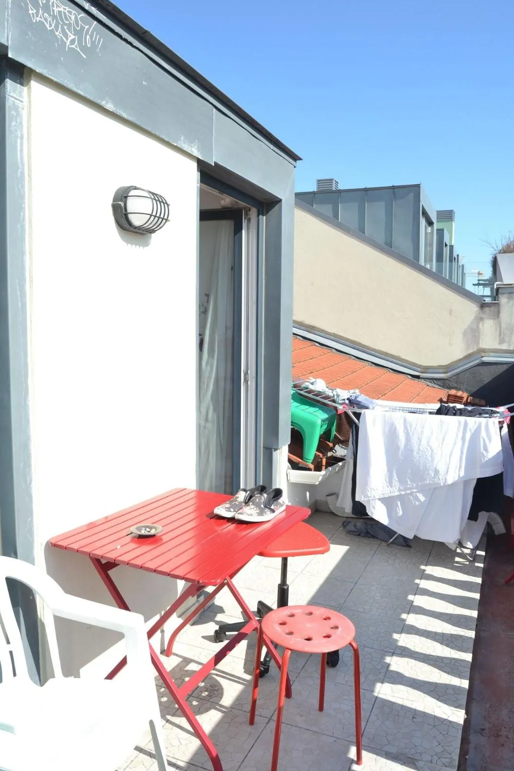 Terrace, Metro Hostel Lisbon, Lisbon