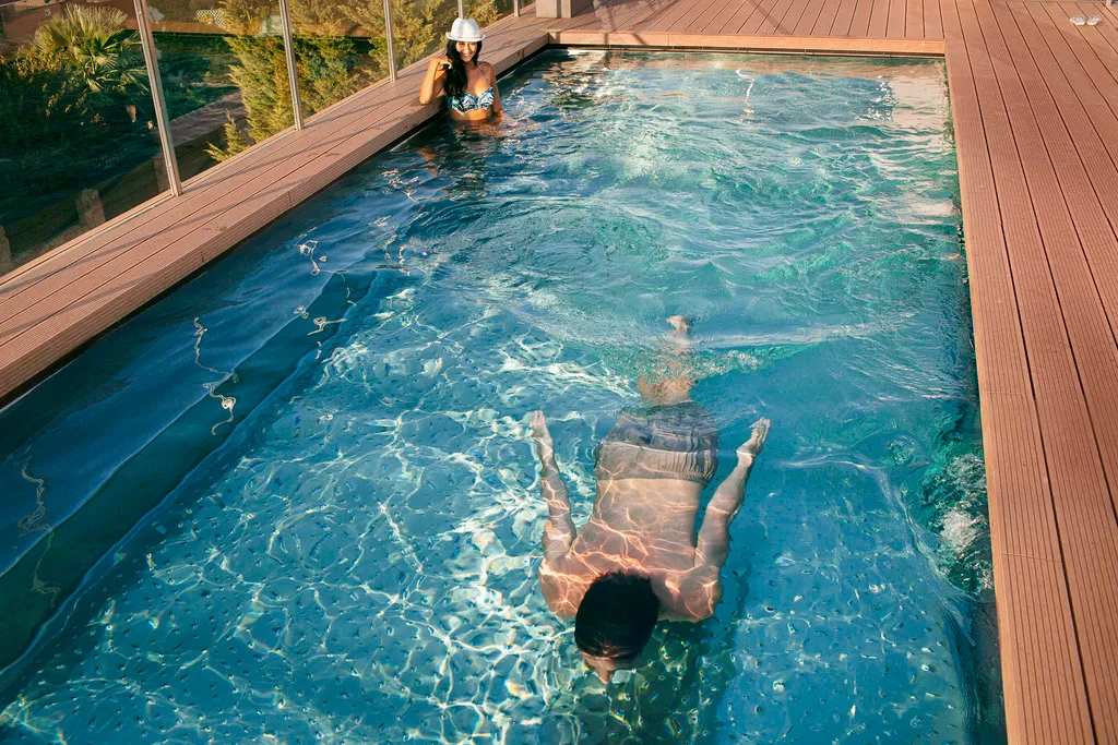 Pool, Globales Acis & Galatea Hotel, Madrid