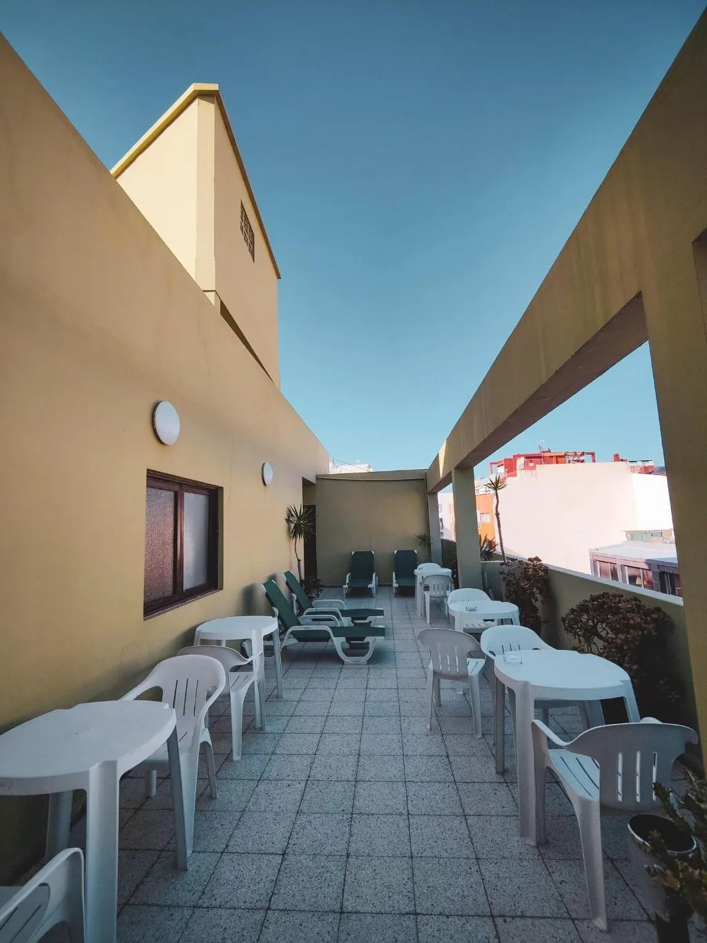 Terrace, Hotel Olympia, Gran Canaria