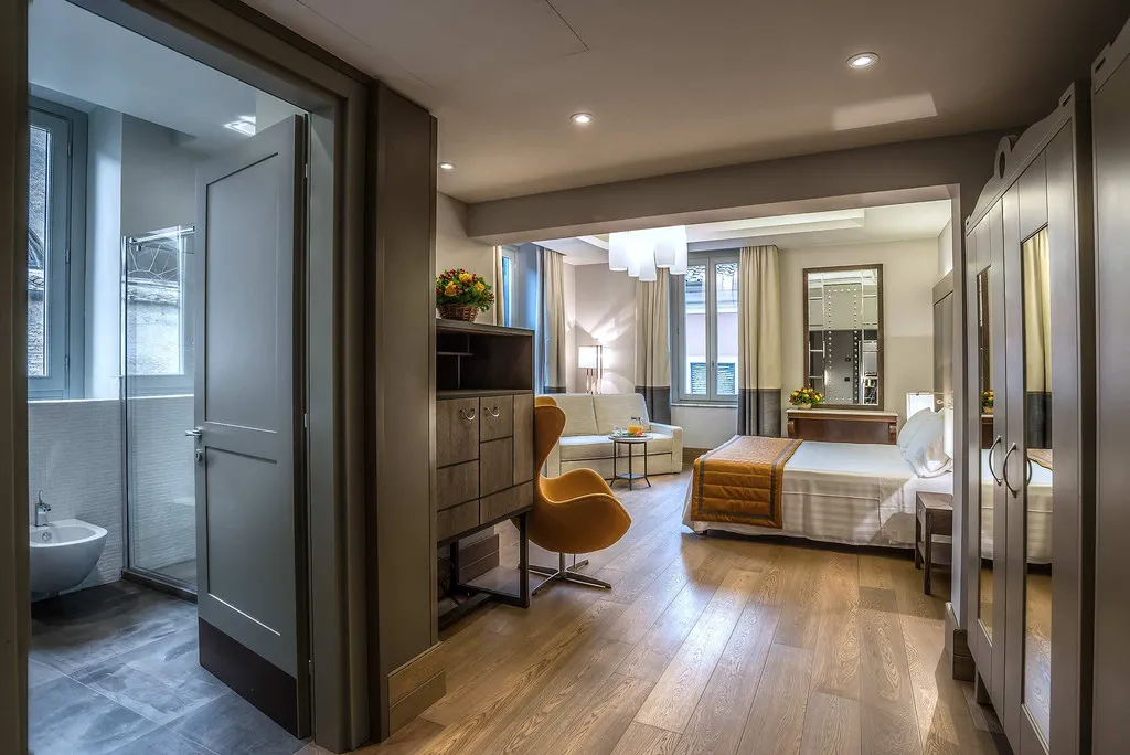 JUNIOR SUITE CLASSIC Room, Martis Palace Hotel, Rome