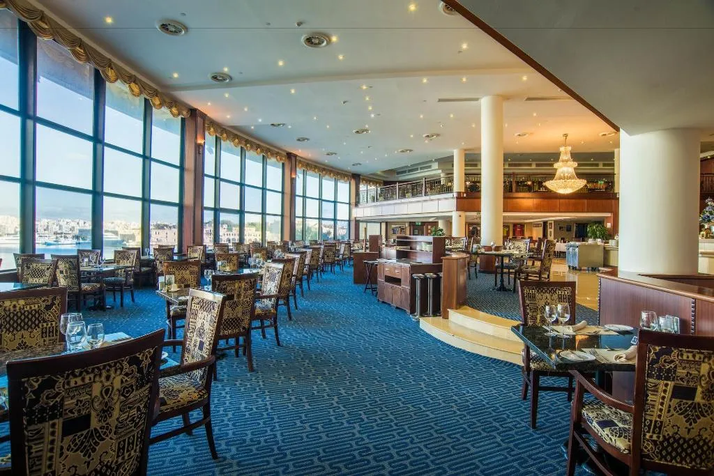 Restaurant, Grand Hotel Excelsior, Malta