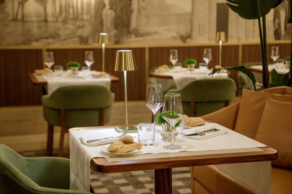 Restaurant, Hotel Imperiale, Rome