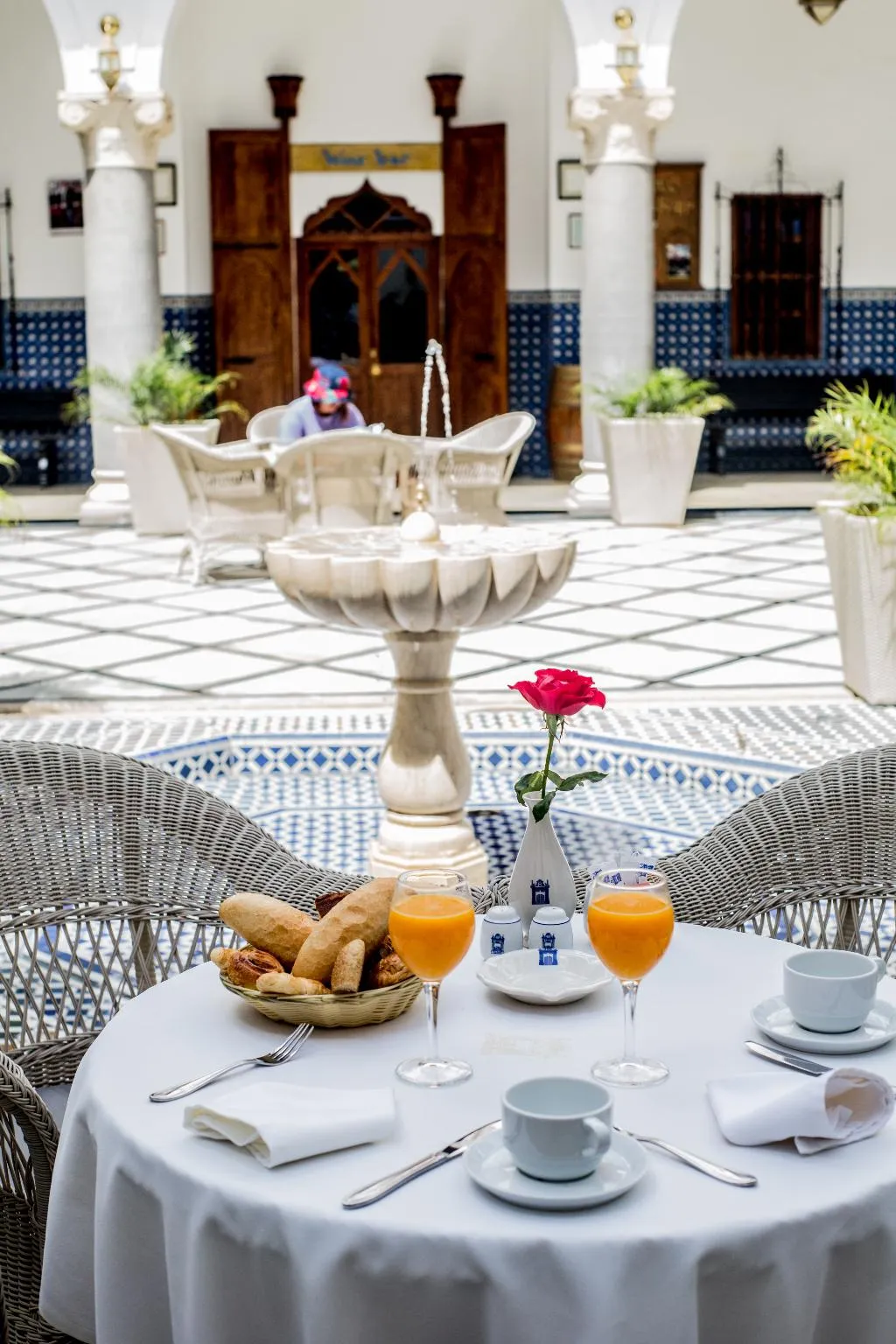Terrace, El Minzah, Tangier