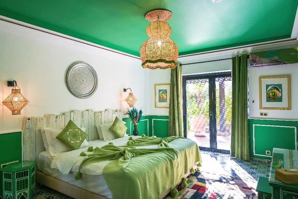 DOUBLE TWO DOUBLE BEDS PREMIUM Room, Maison Daouia, Marrakech