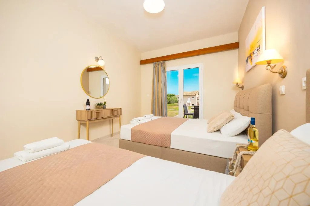 TRIPLE GARDEN VIEW Room, Koulouris Beach, Corfu
