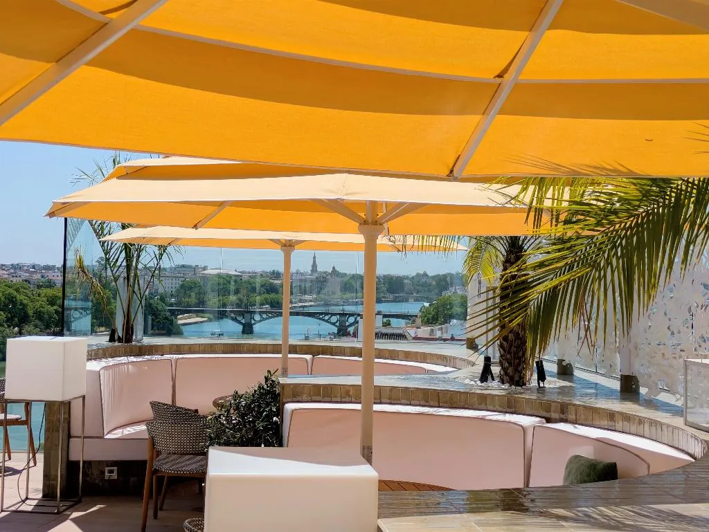 Terrace, Ribera de Triana Hotel, Seville