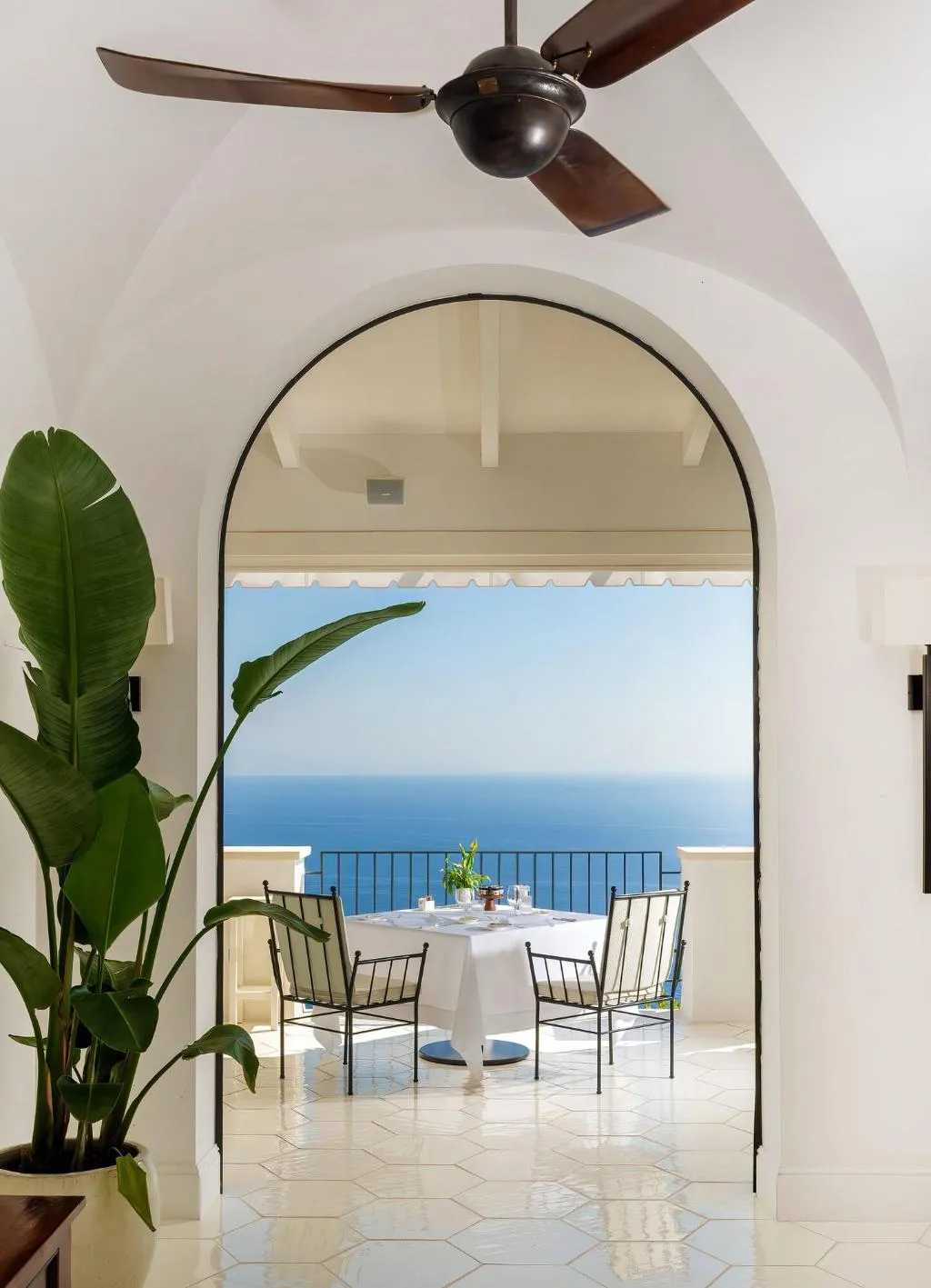 Restaurant, Furore Grand Hotel, Naples
