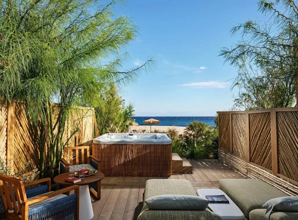 SUITE BEACH FRONT Room, Myconian Sunrise Relais & Chateaux Hotel, Mykonos