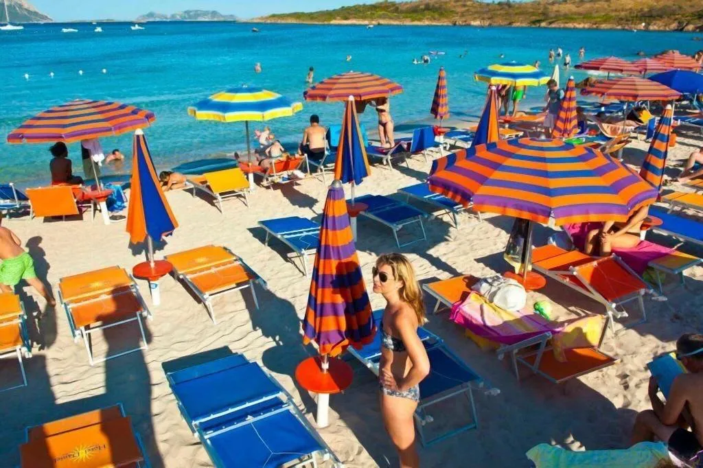 Beach, Hotel Daniel, Olbia