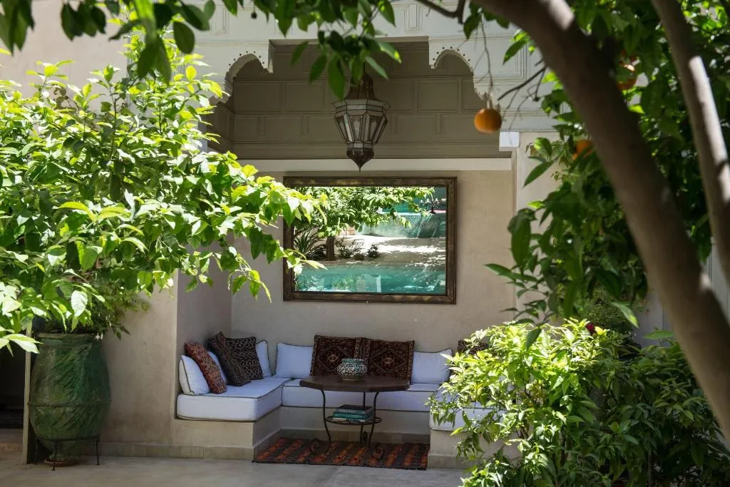 Terrace, Riad Emberiza Sahari, Marrakech