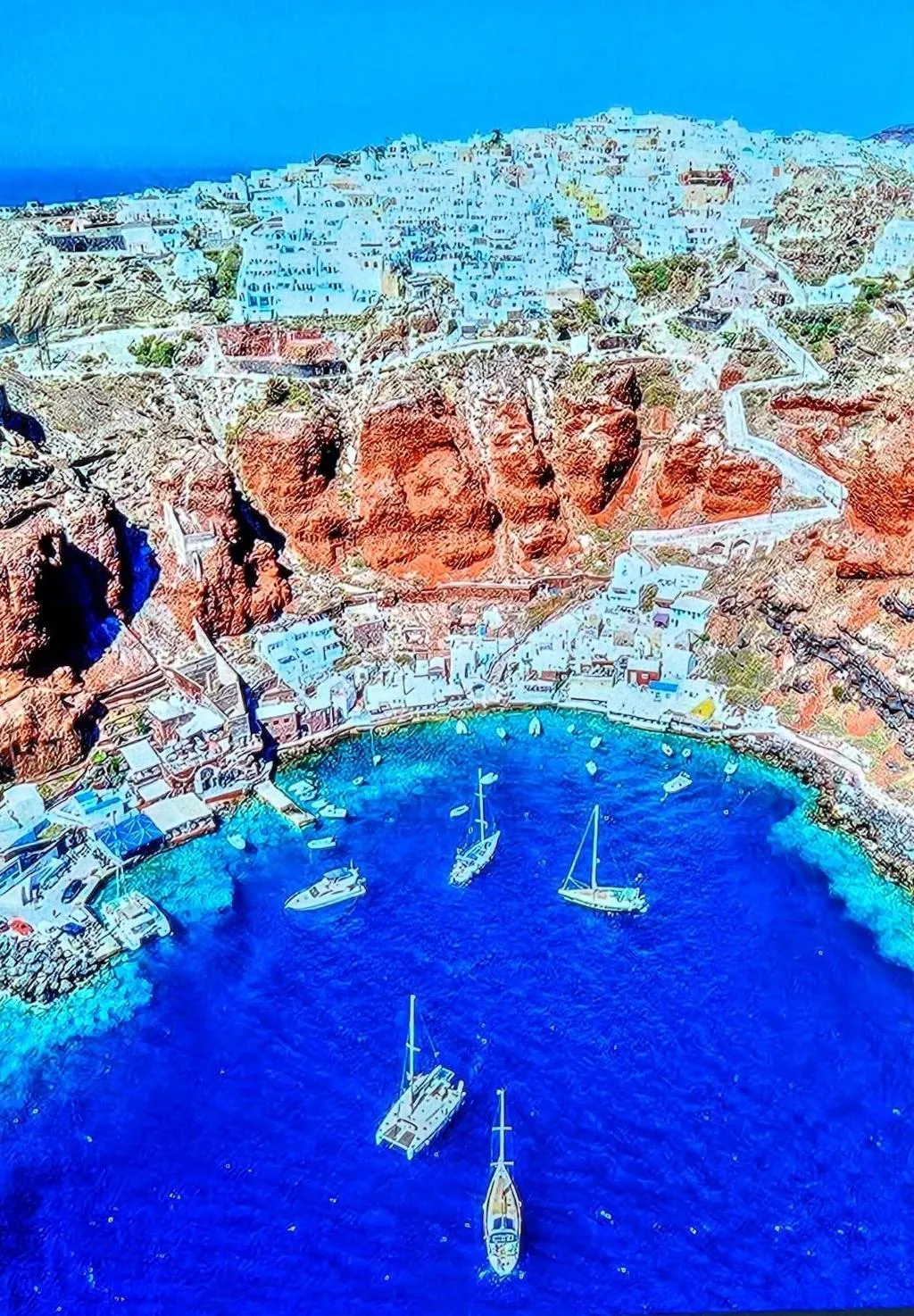 General view, Pleasure Beachside Studios, Santorini