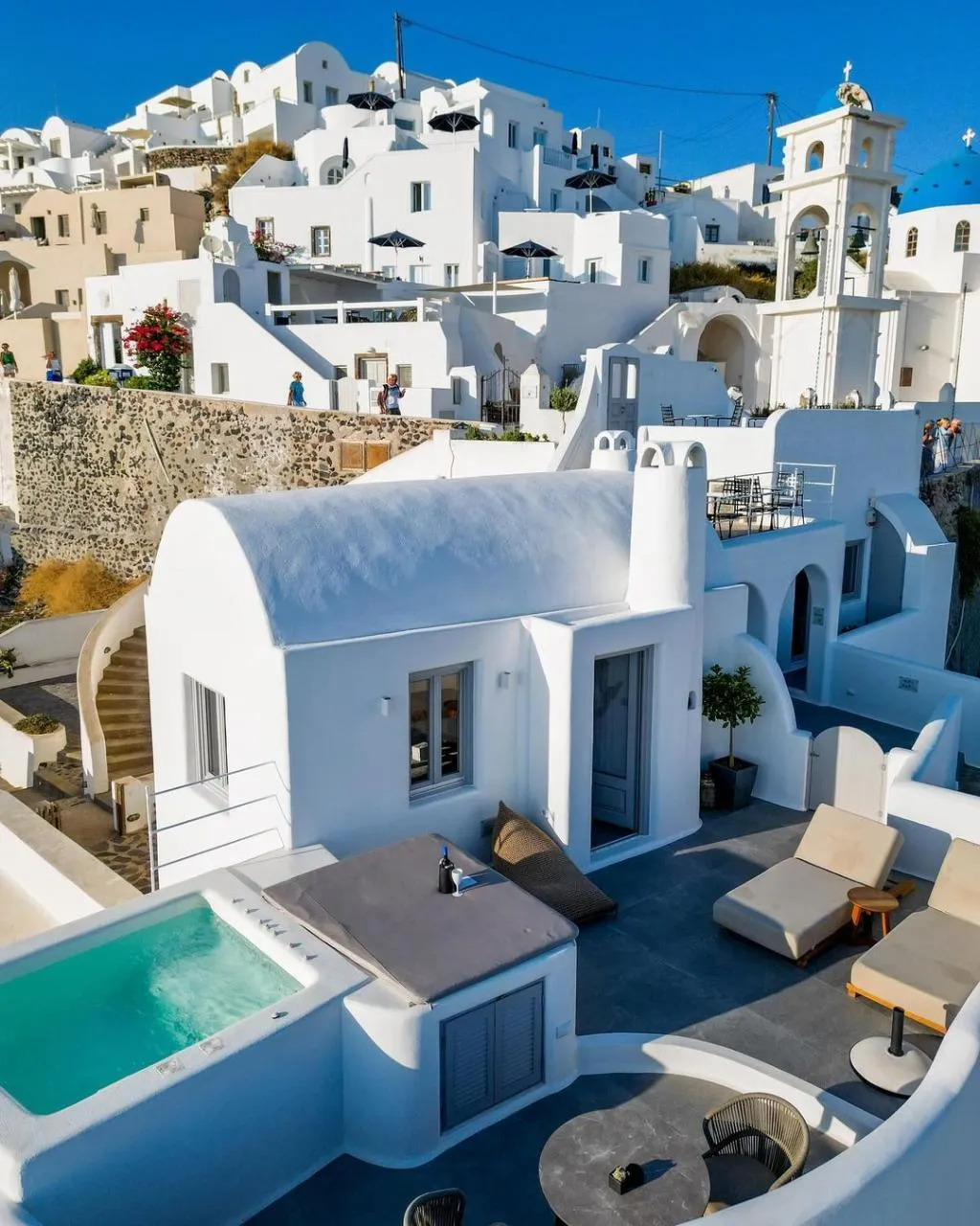 General view, Eteoro Suites, Santorini