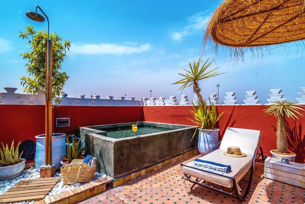 Terrace, Riad Le Desir, Marrakech