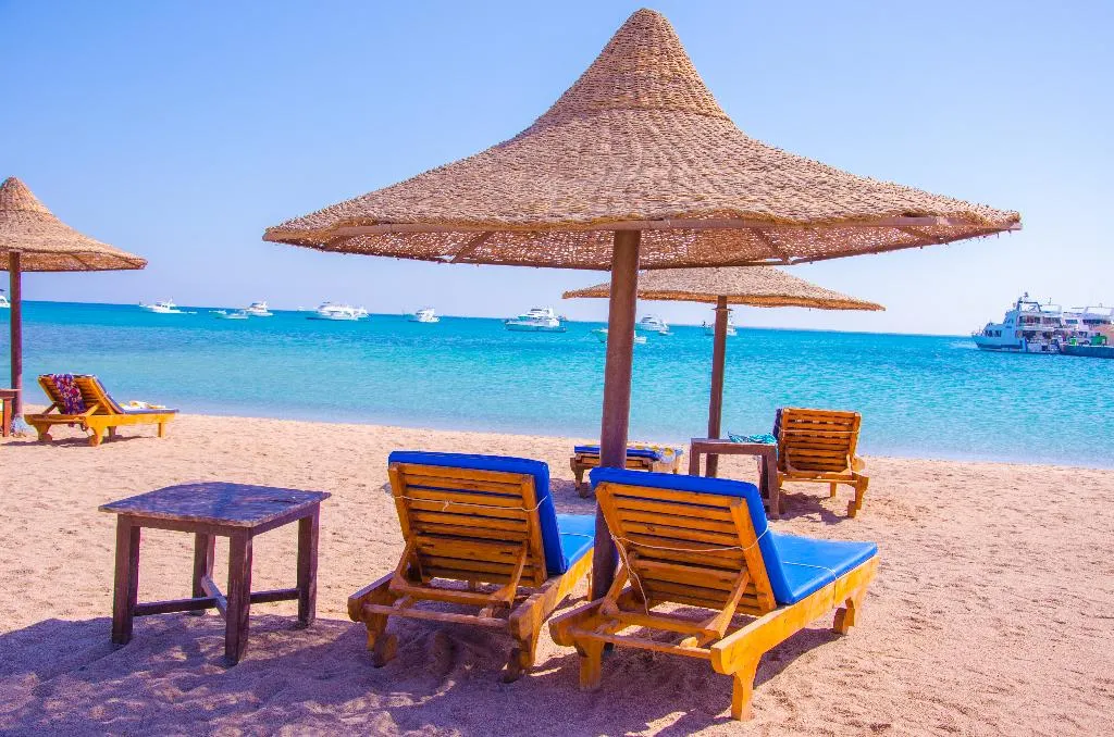 Beach, Dexon Roma Hotel & Aqua Park, Red Sea Riviera