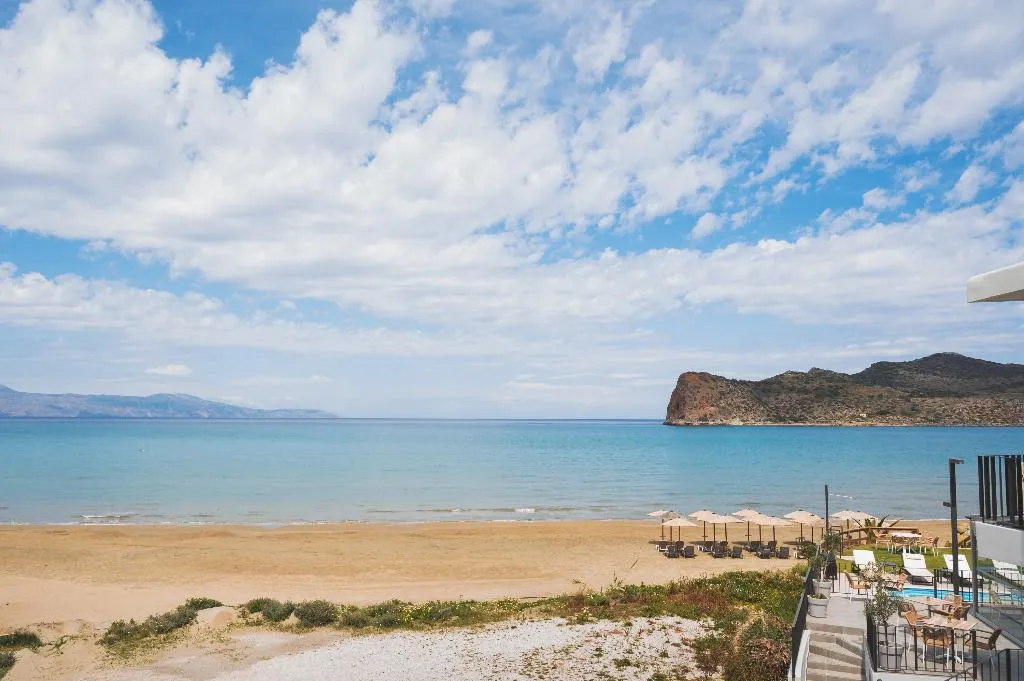 Beach, Elia Agia Marina Beach Hotel, Crete