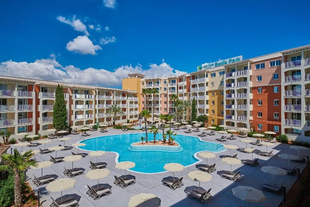 Pool, Protur Badia Park Aparthotel, Majorca