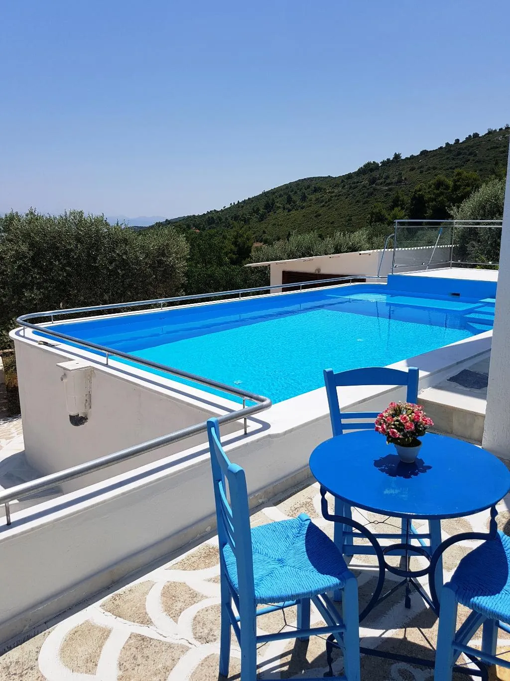 Terrace, Villa Konaki, Athens