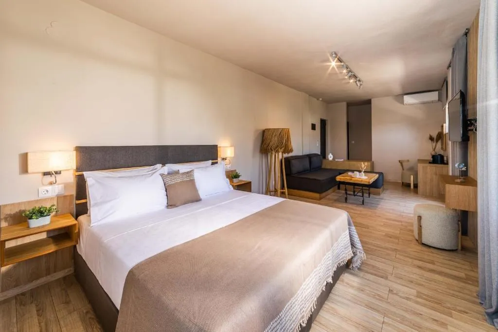 JUNIOR SUITE SIDE SEA VIEW ONE BEDROOM Room, Thalassa Cape Hotel, Skiathos