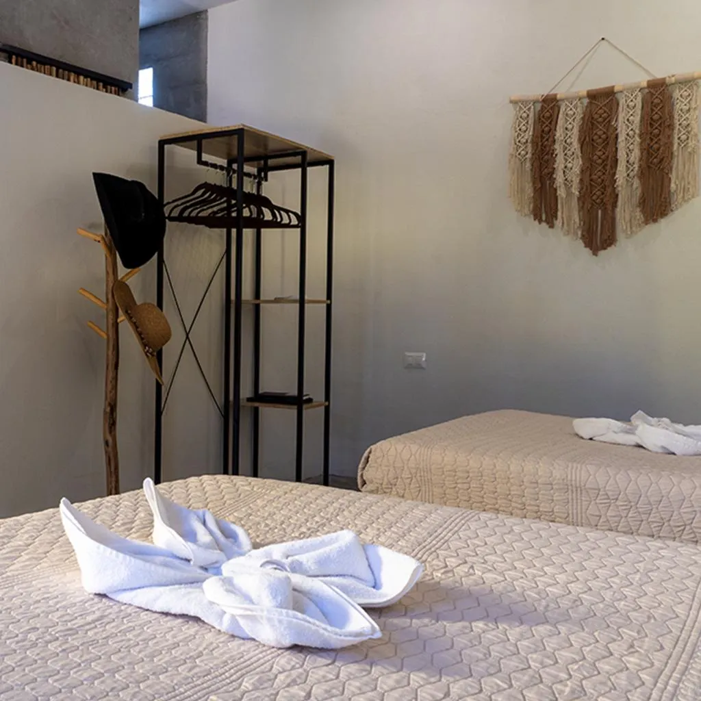 TWIN BASIC Room, Hotel Carlitos Tulum, Cancun Area