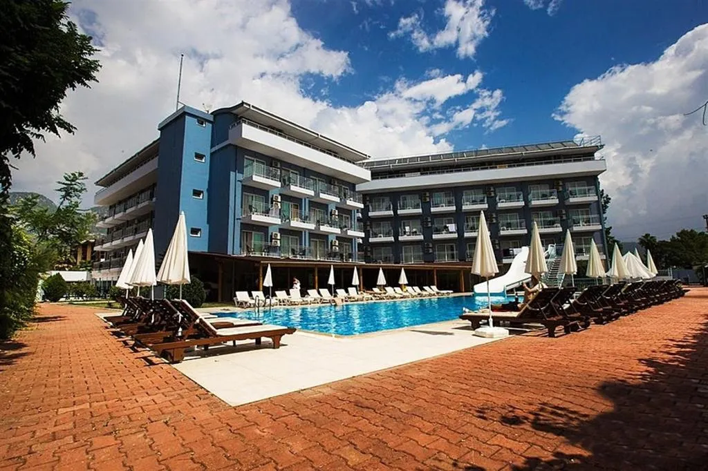 General view, Monna Roza Beach, Antalya