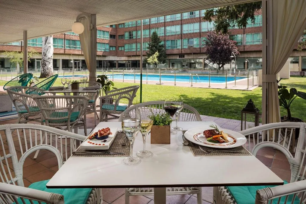 Restaurant, Melia Barajas, Madrid
