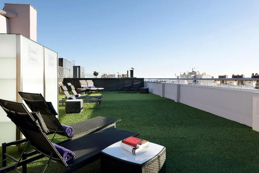 Terrace, Eurostars Centrum Alicante, Costa Blanca