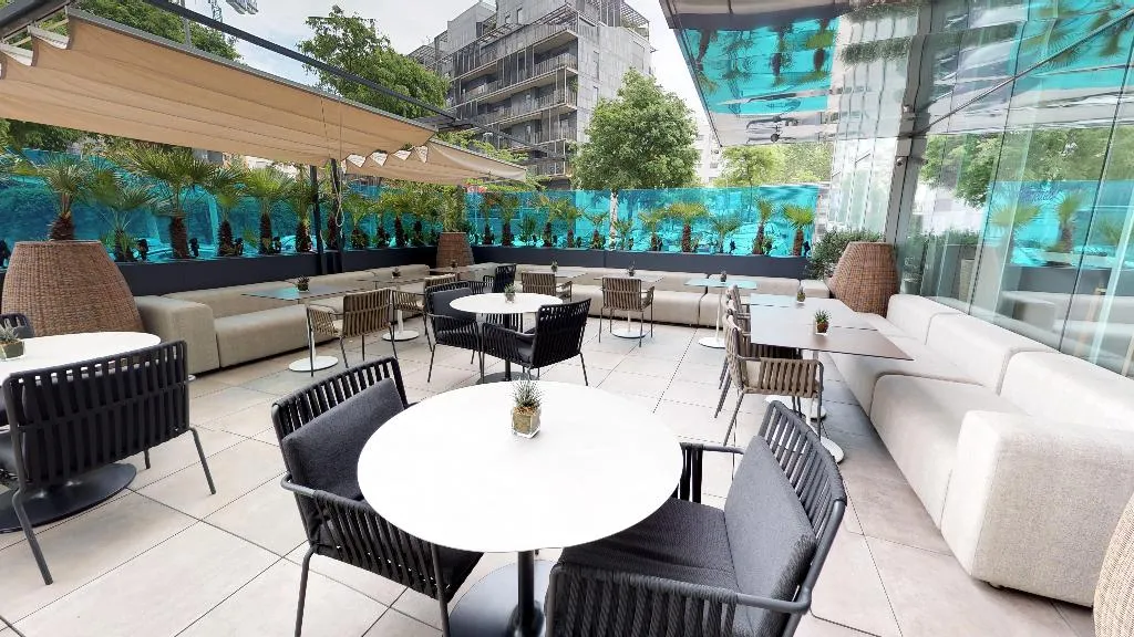 Terrace, Melia Barcelona Sky, Barcelona