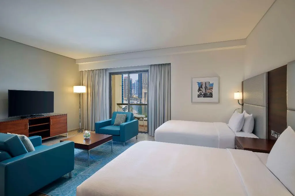 STUDIO TWO BEDS Room, Hilton Dubai The Walk, Dubai