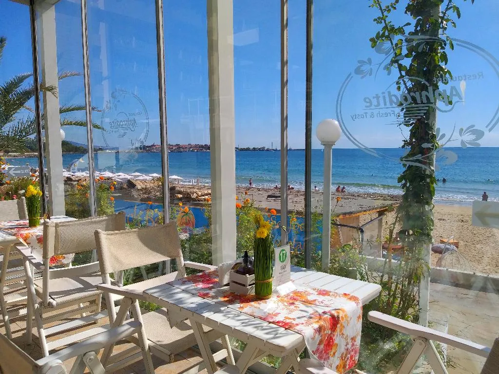 Restaurant, Aphrodite Beach Hotel, Bourgas