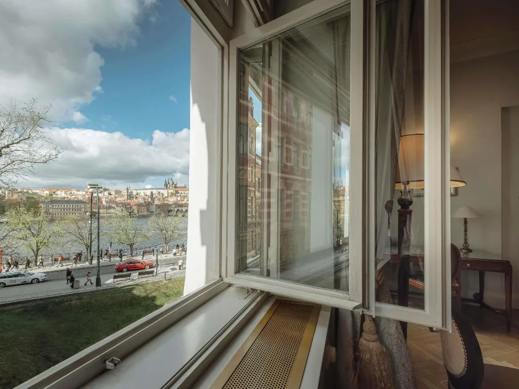 DOUBLE DELUXE RIVER VIEW Room, The Mozart Prague, Prague