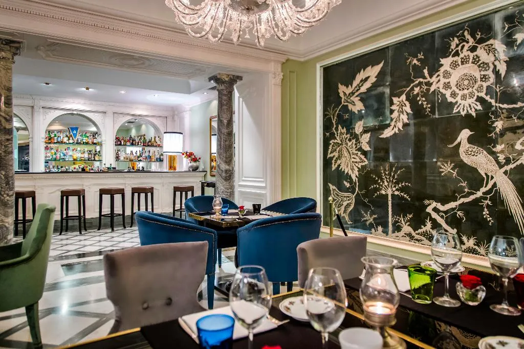 Bar, Grand Hotel Santa Lucia, Naples