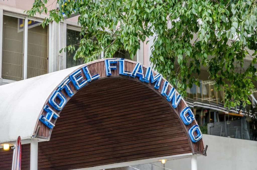 General view, Flamingo, Lisbon