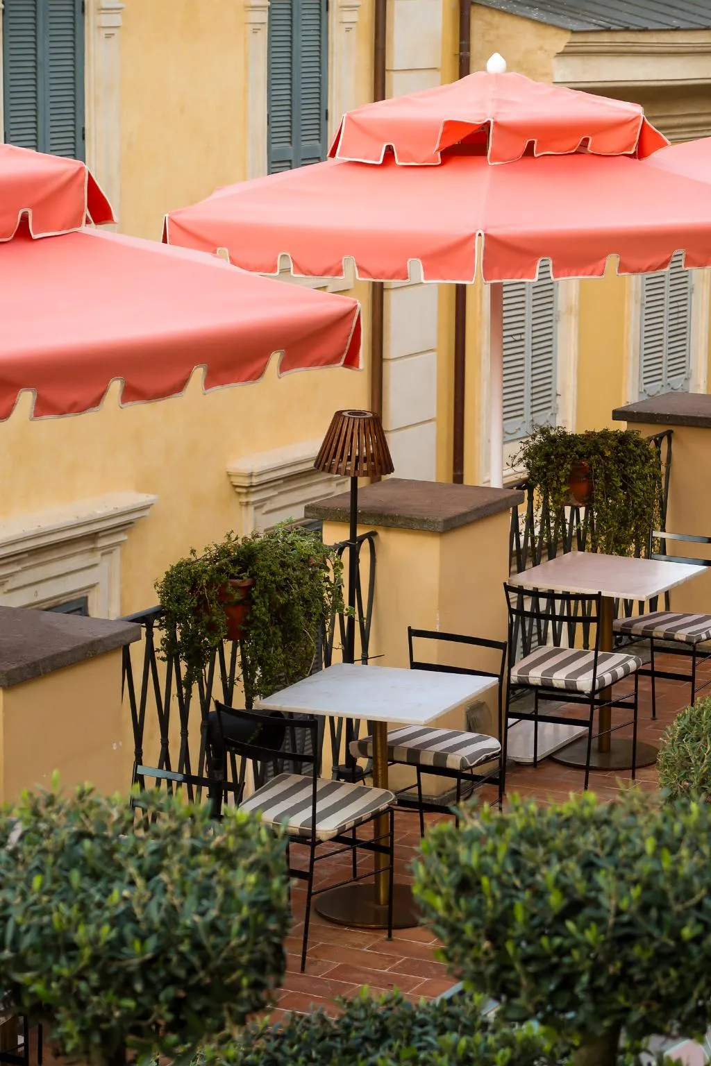 Terrace, 9 Hotel Cesari, Rome