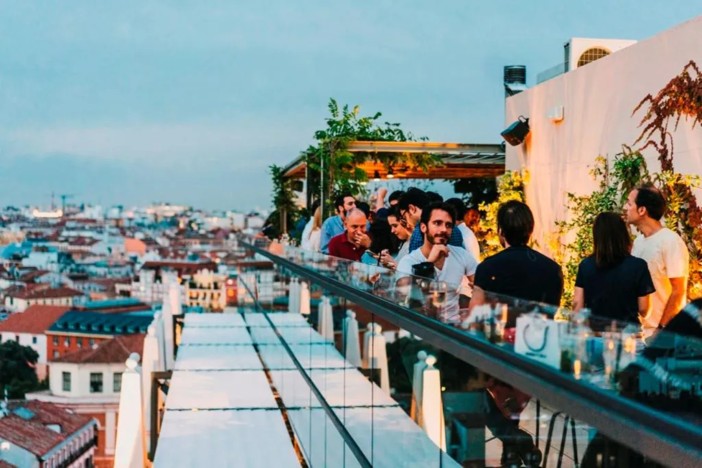 Terrace, Dear Hotel Madrid, Madrid