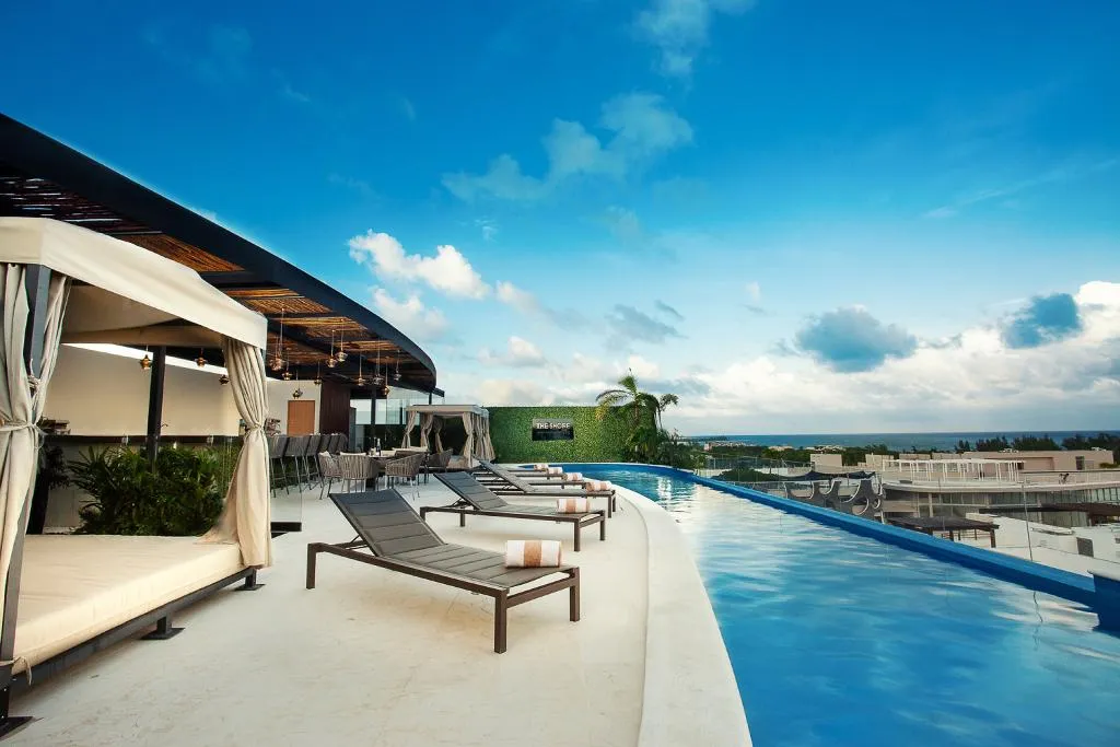 Pool, The Shore At 46th, Playa Del Carmen