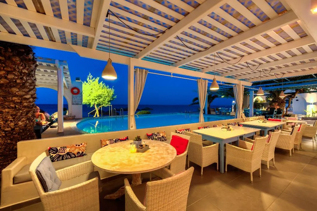 Restaurant, Sigalas Beach Hotel, Santorini