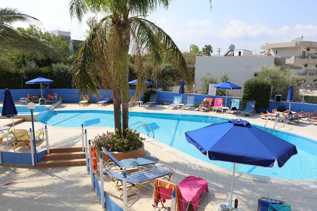 Terrace, Moscha Hotel, Rhodes