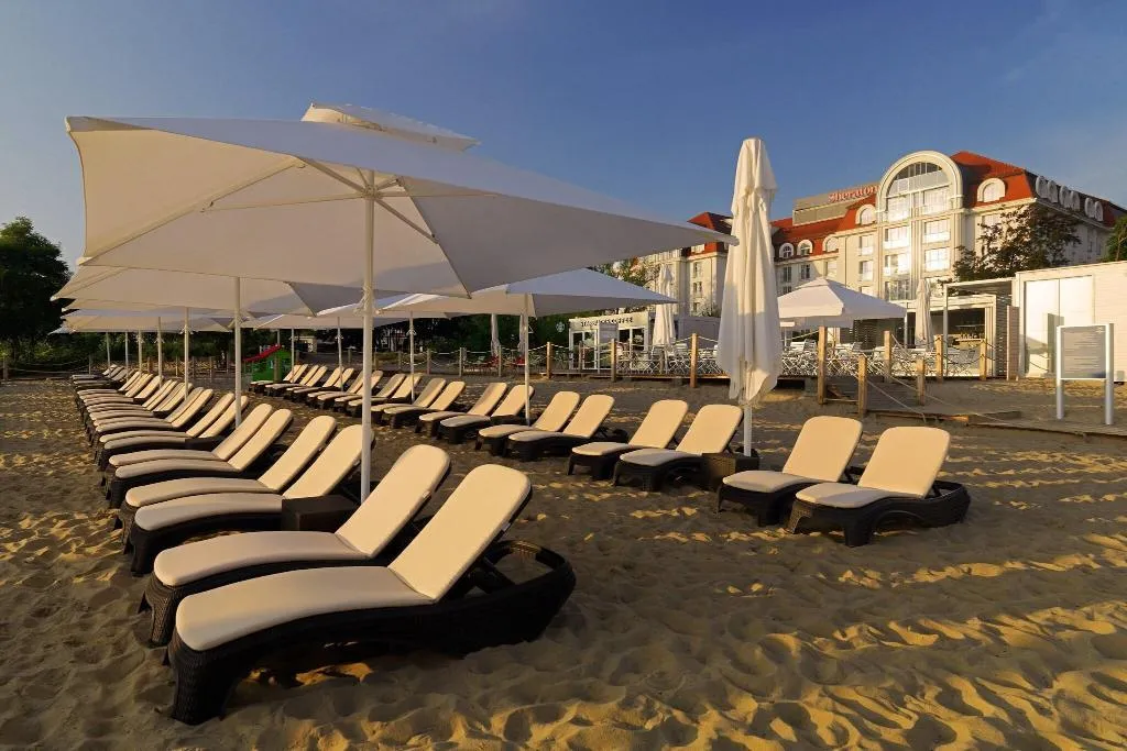 Beach, Sheraton Sopot, Gdansk