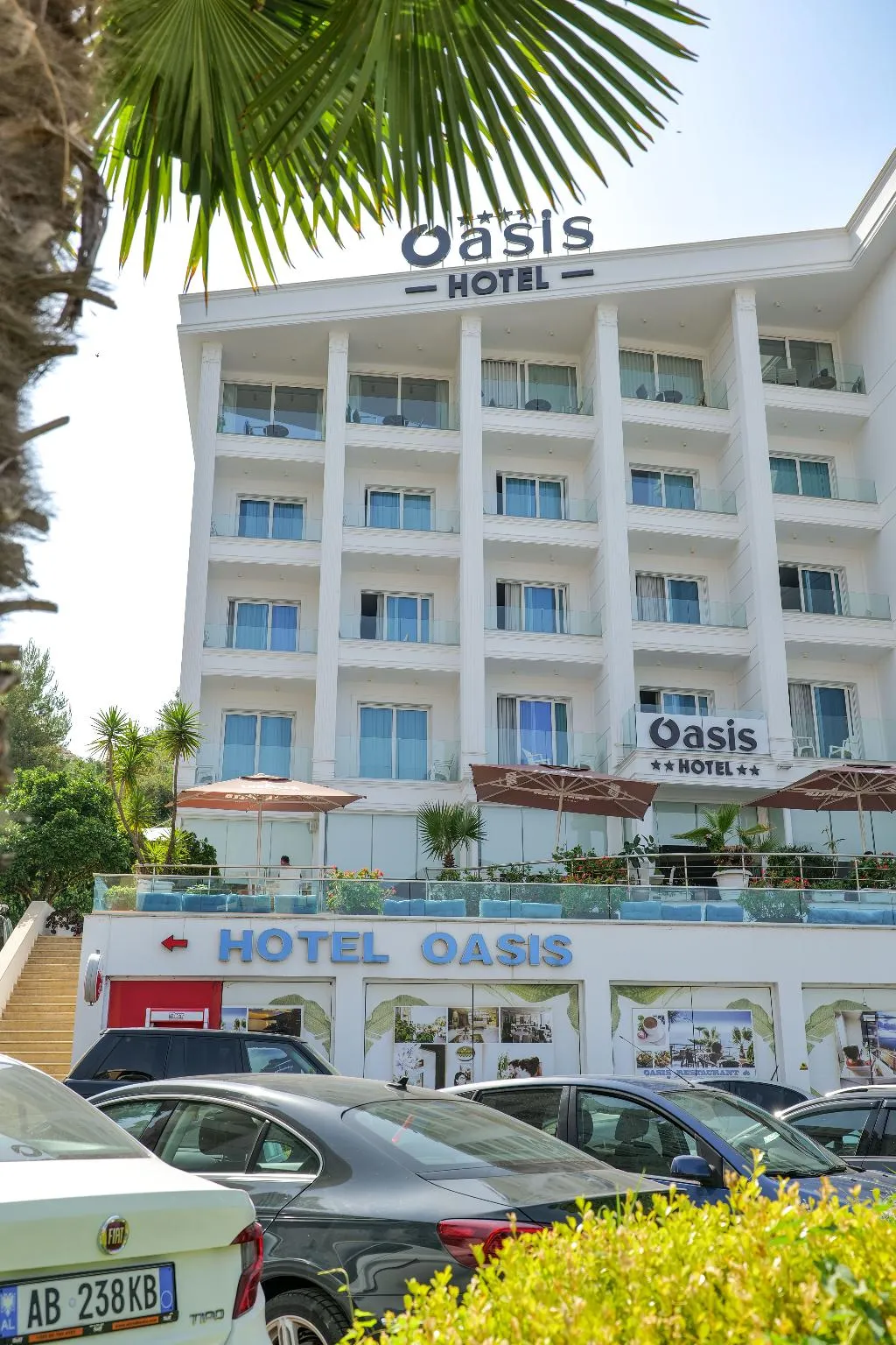 General view, Hotel Oasis, Southern Albania