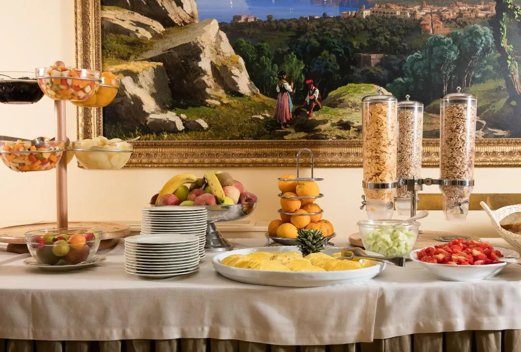 Restaurant, Grand Hotel Due Golfi, Naples