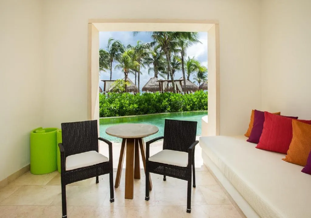 JUNIOR SUITE TWO DOUBLE BEDS Room, Secrets Akumal Riviera Maya, Cancun Area