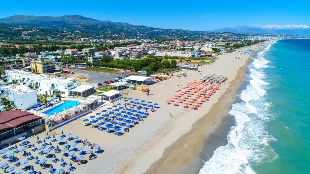 General view, Adele Beach, Crete